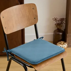 Cojín para silla LILOU azul oscuro