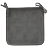 Cojín para silla LILOU gris oscuro