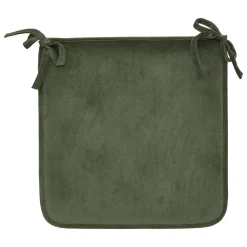 Cojín para silla LILOU verde caqui