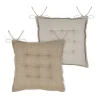 Cojín para silla MALAKITE TUCANO beige 38x38cm