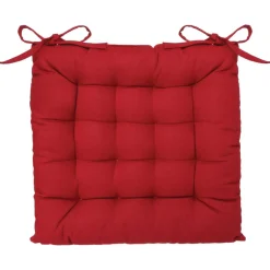 Cojín Para Silla Rojo 38x38Cm