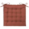 Cojín Para Silla Terracota 38x38Cm