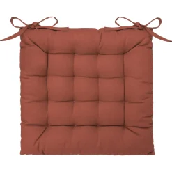 Cojín Para Silla Terracota 38x38Cm