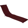 Cojín para tumbona KORAI bordeaux