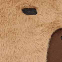 Cojín peluche marrón