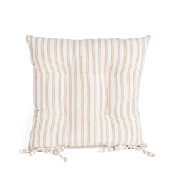 Cojín SLUB STRIPES beige 40x40cm
