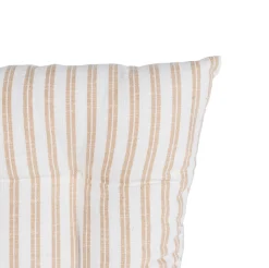 Cojín SLUB STRIPES beige 40x40cm
