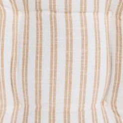 Cojín SLUB STRIPES beige 40x40cm