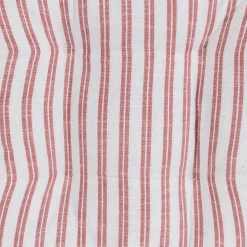 Cojín SLUB STRIPES terracota 40x40cm