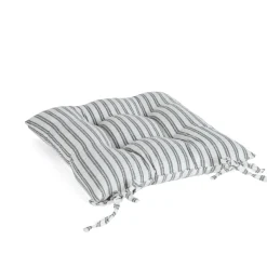 Cojín SLUB STRIPES verde 40x40cm
