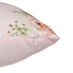 Cojín Unicornio C/Flecos Y Pompones