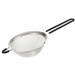 Colador Inoxidable Mango Silicona 16Cm
