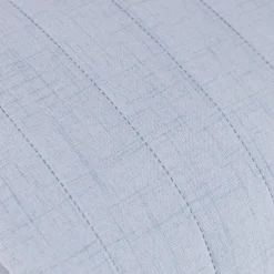 Colcha efecto lino AVALON azul claro 250x270cm