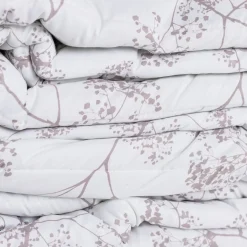 Colcha flores LYRA beige 250x270cm