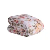 Colcha flores LYRA coral 250x270cm