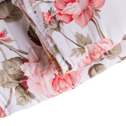 Colcha flores LYRA coral 250x270cm