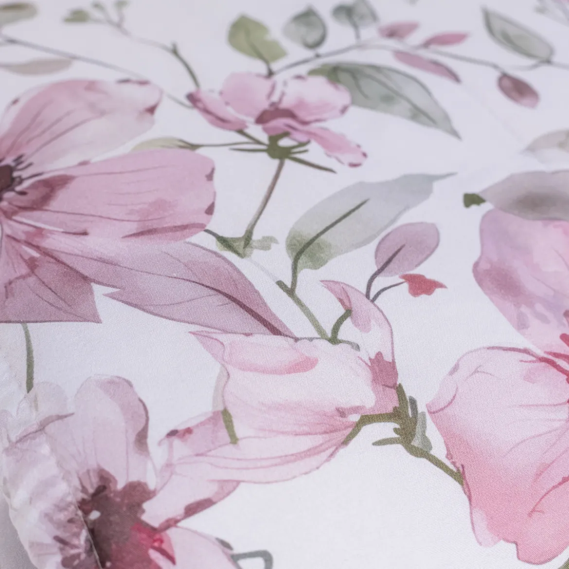 Colcha flores LYRA rosa 250x270cm