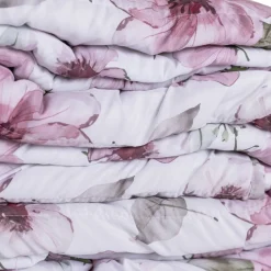 Colcha flores LYRA rosa 250x270cm