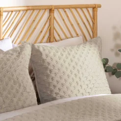 Colcha 240x260cm Y 2 Fundas Almohada Kalia Beige