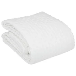 Colcha 240x260 y 2 Fundas De Almohada Kalia blanco