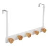 Colgador De Puerta C/5 Ganchos
