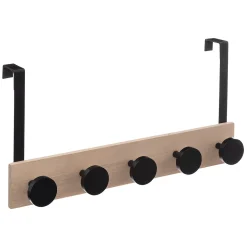 Colgador De Puerta C/5 Ganchos