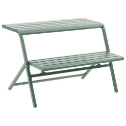 Conjunto de balcón DRILIA metálico verde