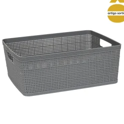 Conjunto de 10 cestos BOXY organizadores croche
