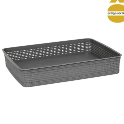 Conjunto de 10 cestos BOXY organizadores croche