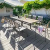 Conjunto de mesa 10 lugares y 6 sillas PIAZZA