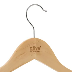 Conjunto de 8 perchas de madera