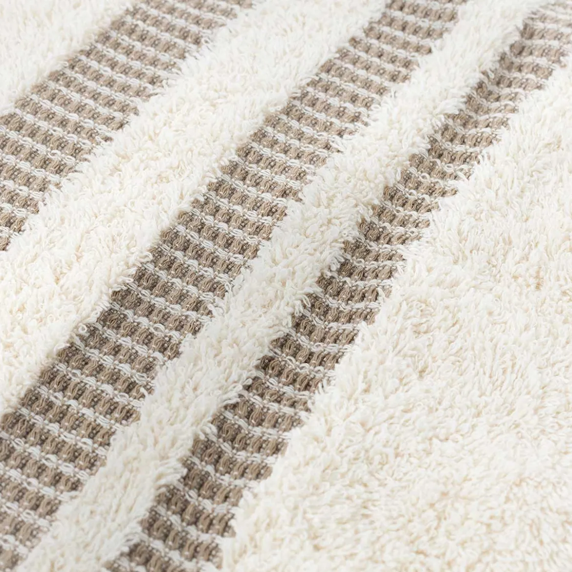 Conjunto de 2 toallas de baño CHLOÉ natural
