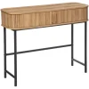 Consola COLVA beige con 2 puertas