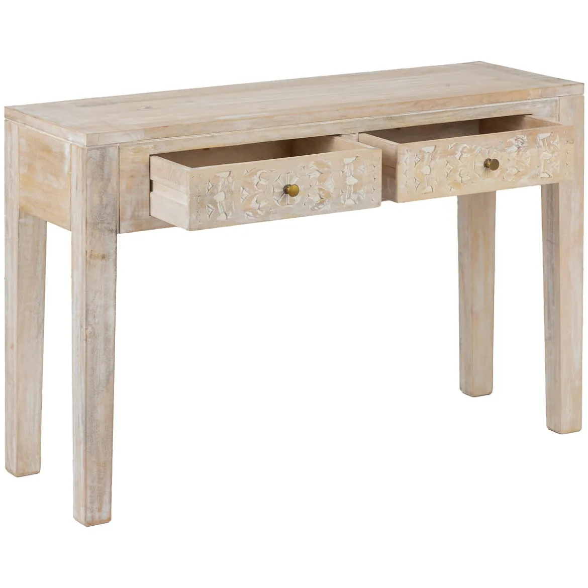 Consola de madera de mango SHIREL