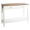 Consola De Mdf C/2 Cajones 110x40x85Cm