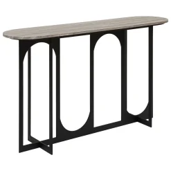 Consola TUSCO negra 140cm