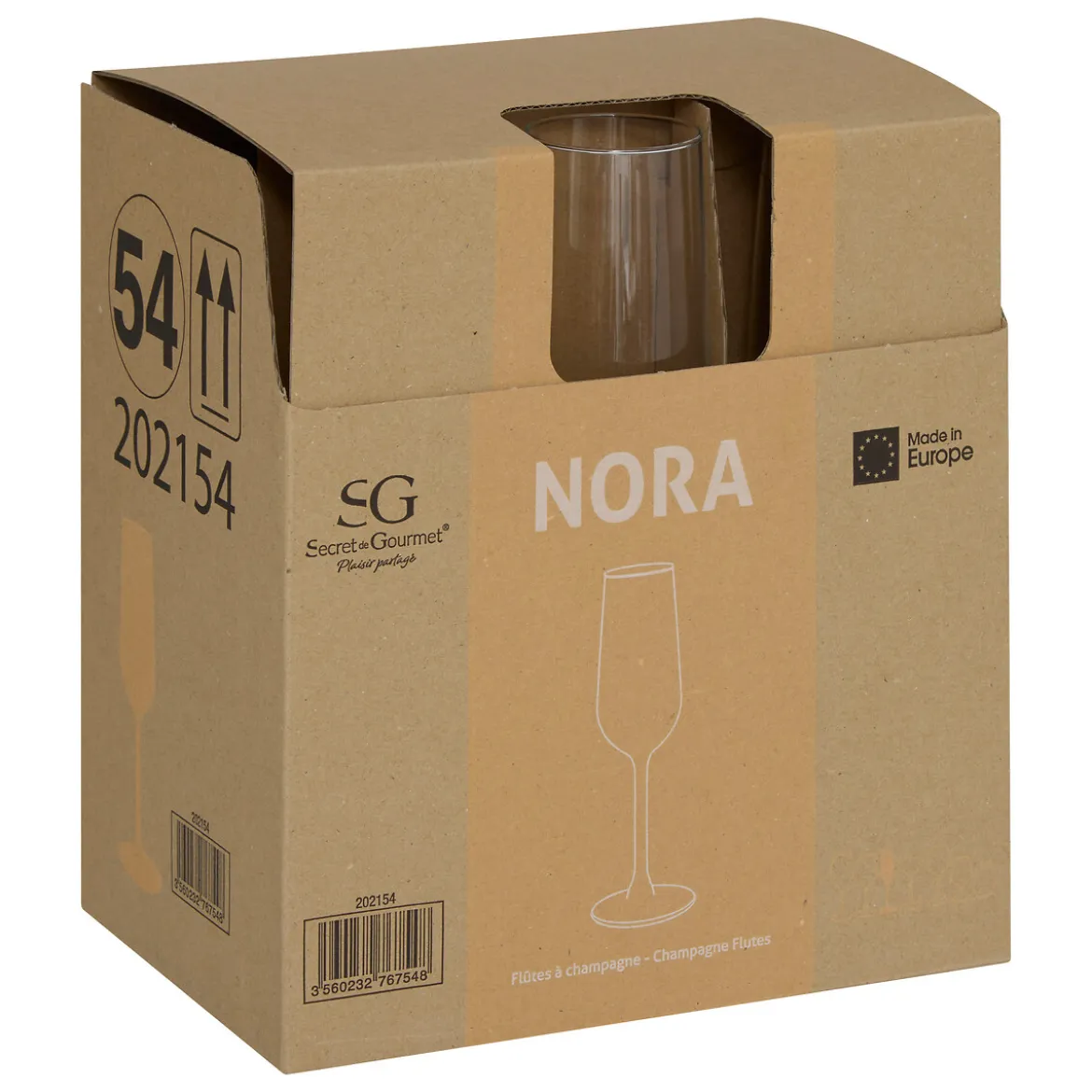 Copa de champán NORA 22cl