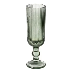 Copa De Champán Rayas Verde 16Cl