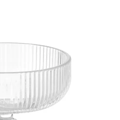 Copa De Helado De Vidrio A Rayas 31Cl