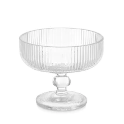 Copa De Helado De Vidrio A Rayas 31Cl