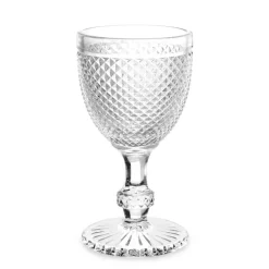Copa De Vino Diamond Pie De Vidrio 33cl