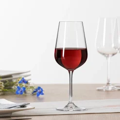 Copa de vino LENA de vidrio cristalino 36cl