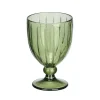 Copa de vino rayas 310 ml de vidrio