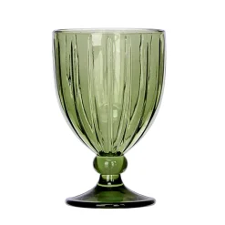 Copa de vino rayas 310 ml de vidrio
