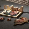 Cortadora Charcutería Con Tabla Madera