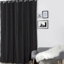 Cortina aislante negra 140x260cm