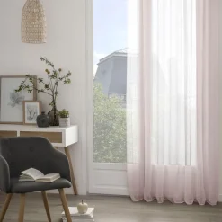 Cortina Anissa Rosa 140x240Cm