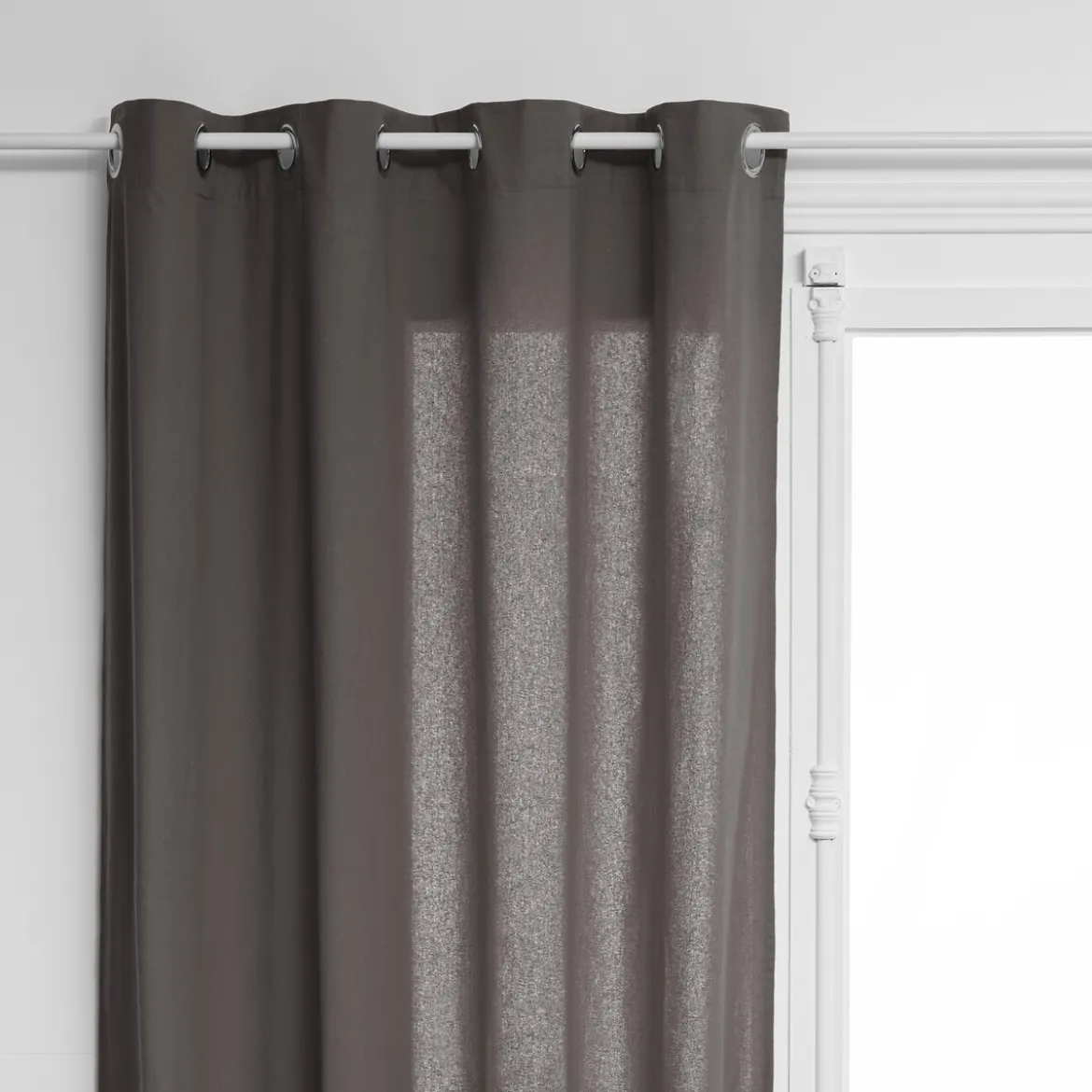Cortina ANJALI gris oscuro 135x240cm