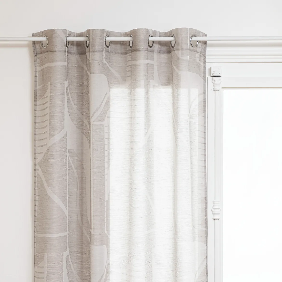 Cortina ARCA JACQUARD gris 135x240cm