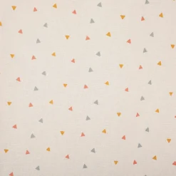 Cortina beige con mini triángulos 140x260Cm